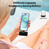 Mini Portable Charger USB C Power Bank,Upgraded 5000mAh PD Fast Charging Battery Pack