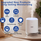 Portable Mini Humidifier, 500ML USB Personal Cool Mist Humidifiers for Bedroom Office Travel Desk