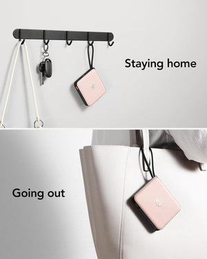 Mini Portable Charger, 22.5W USB C Fast Charging 10000mAh Pocket Power Bank with Built-in Cable