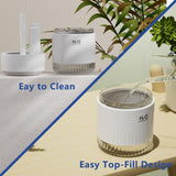 Portable Mini Humidifier, 500ML USB Personal Cool Mist Humidifiers for Bedroom Office Travel Desk